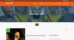 Desktop Screenshot of culturasikh.com
